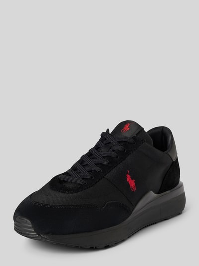 Peek & Cloppenburg Polo Ralph LaurenSneaker mit Logo-Stitching Modell 'TRAIN 89' in black