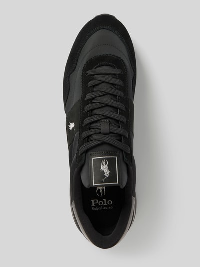 Peek & Cloppenburg Polo Ralph LaurenSneaker mit Logo-Print Modell 'TRAIN 89' in black Sonderangebot der Fabrik