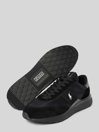 Peek & Cloppenburg Polo Ralph LaurenSneaker mit Logo-Print Modell 'TRAIN 89' in black Sonderangebot der Fabrik