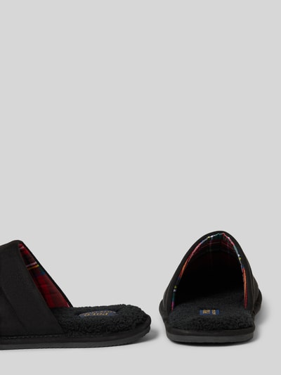 Peek & Cloppenburg Polo Ralph LaurenSlides mit Logo-Stitching Modell 'KLARENCE' in black Super Rabatt