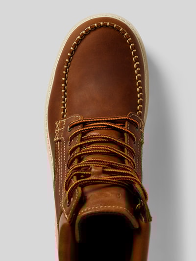 Peek & Cloppenburg Levi’s® Acc.Boots aus Leder mit Schnürung Model 'ABNER' in mittelbraun Clearance-Verkauf