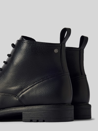 Peek & Cloppenburg Jack & JonesSchnürboots mit Label-Prägung Modell 'BARBICAN' in black Begrenzt auf 3 Tage