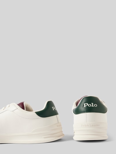 Peek & Cloppenburg Polo Ralph LaurenLedersneaker mit Logo-Stitching in weiss 2025