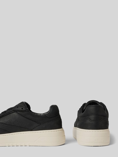 Peek & Cloppenburg CopenhagenLedersneaker mit Label-Detail in black Outlet