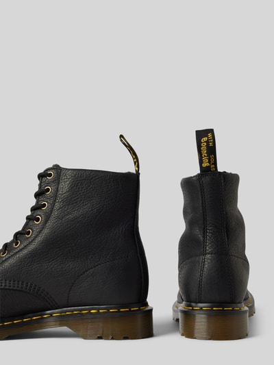 Peek & Cloppenburg Dr. MartensSchürboots aus Leder mit Innenfutter in black Verkauf