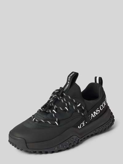Peek & Cloppenburg Versace Jeans CoutureSneaker mit Label-Print Modell 'FONDO HYBER' in black