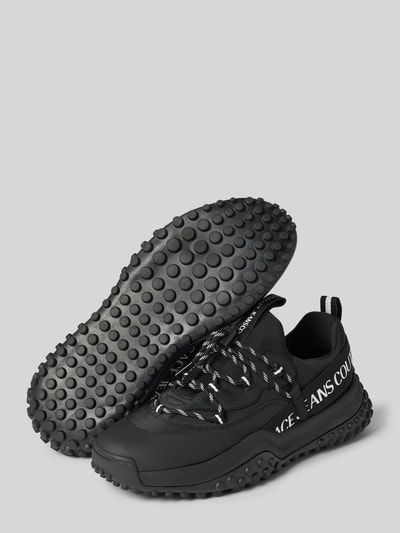 Peek & Cloppenburg Versace Jeans CoutureSneaker mit Label-Print Modell 'FONDO HYBER' in black Angebote
