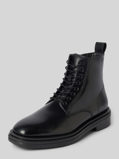 Peek & Cloppenburg GantBoots aus Leder mit Reißverschluss Modell 'Boggar' in black