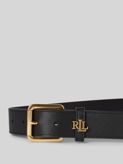 Peek & Cloppenburg Lauren Ralph LaurenGürtel mit Dornschließe und Label-Detail in black Günstig kaufen
