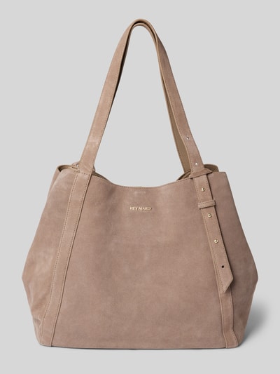 Peek & Cloppenburg Hey MarlyHandtasche aus Rindsleder Modell 'Pretty Wonder' in taupe Heißer Verkauf