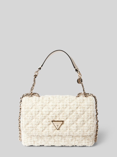 Peek & Cloppenburg GuessHandtasche mit Label-Applikation Modell 'GIULLY 2' in offwhite Bestseller