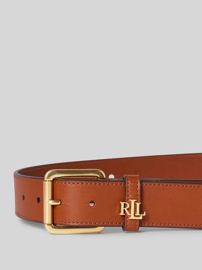 Peek & Cloppenburg Lauren Ralph LaurenGürtel mit Dornschließe und Label-Detail in cognac Begrenzte Freigabe