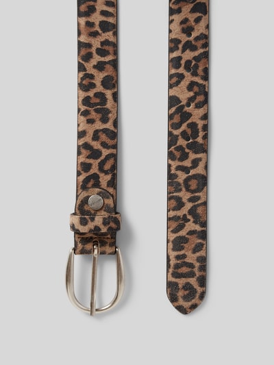 Peek & Cloppenburg VanzettiGürtel aus Leder mit Dornschließe in mittelbraun Letzte 3 Tage