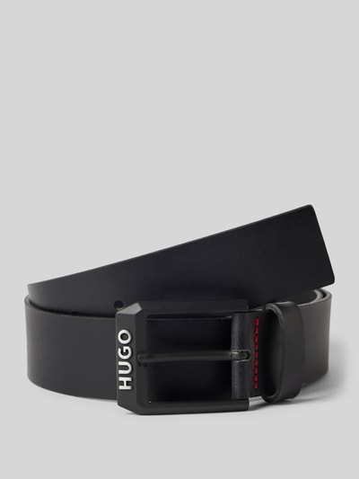 Peek & Cloppenburg HUGOGürtel mit Label-Detail Modell 'Gelio' in black