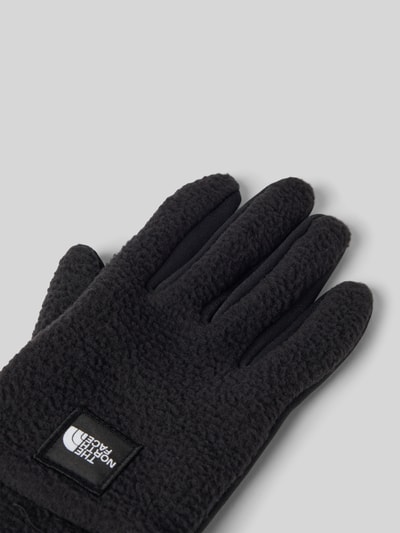 Peek & Cloppenburg The North FaceHandschuhe mit Label-Patch Modell 'FLEESKI' in black Letzte 2 Tage