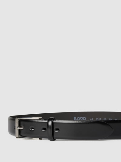 Peek & Cloppenburg Lloyd Men's BeltsLedergürtel mit Dornschließe in black Bis zu 50% Rabatt