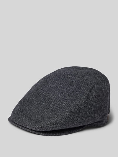 Peek & Cloppenburg BarbourSchiebermütze mit Strukturmuster Modell 'Barlow' in dunkelgrau