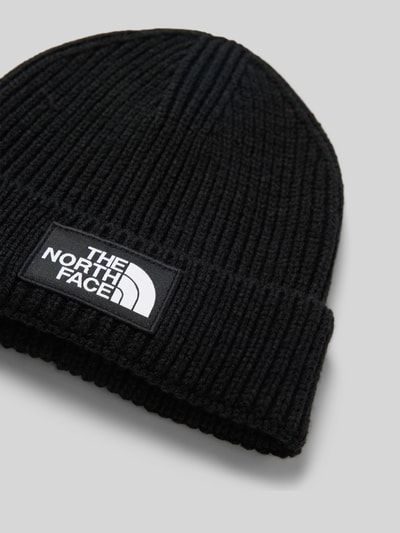 Peek & Cloppenburg The North FaceStrickmütze mit Label-Patch in black Discount Store für neue Produkte