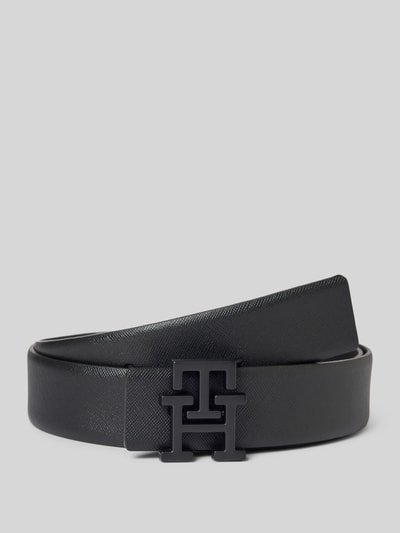 Peek & Cloppenburg Tommy HilfigerLedergürtel mit Label-Applikation in black