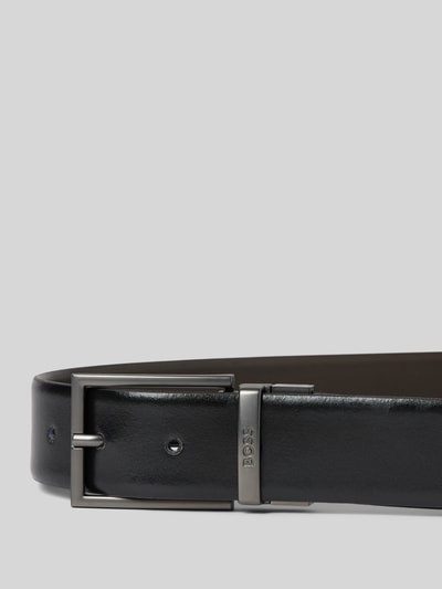 Peek & Cloppenburg BOSSLedergürtel mit Label-Gravur Modell 'Otano' in black Online