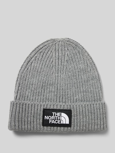 Peek & Cloppenburg The North FaceStrickmütze mit Label-Patch in mittelgrau