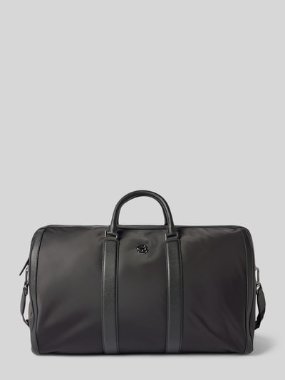 Peek & Cloppenburg BOSSDuffle Bag mit Label-Applikation Modell 'Holdall' in black Meist gekauft