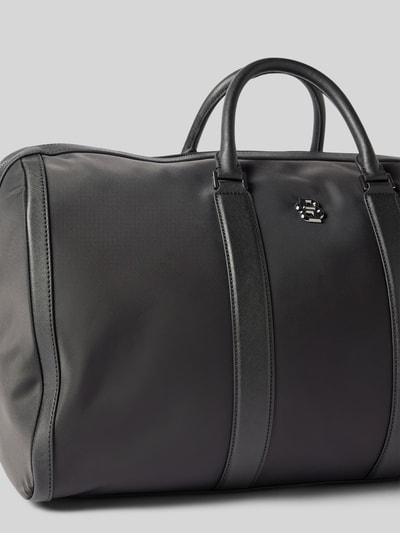 Peek & Cloppenburg BOSSDuffle Bag mit Label-Applikation Modell 'Holdall' in black Meist gekauft