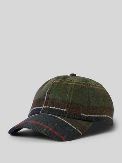 Peek & Cloppenburg BarbourCap mit Label-Detail Modell 'GALINGALE' in gruen