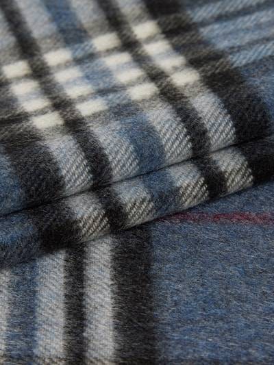 Peek & Cloppenburg Christian Berg MenSchal mit Fransen in jeansblau melange Kostenloser Versand