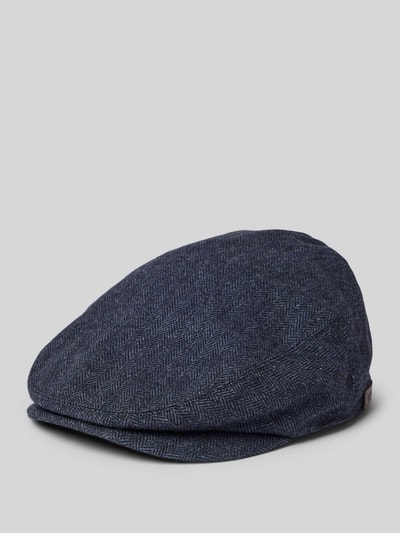 Peek & Cloppenburg BarbourSchiebermütze mit Strukturmuster Modell 'Barlow' in marine