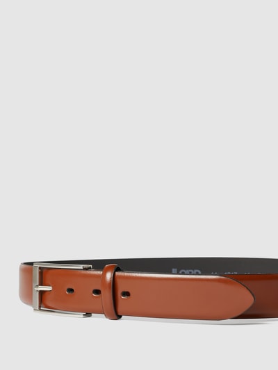 Peek & Cloppenburg Lloyd Men's BeltsLedergürtel mit Dornschließe in cognac Versandkostenfrei