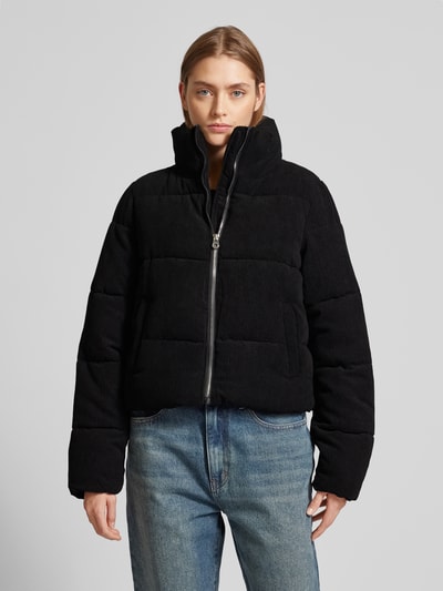 Peek & Cloppenburg OnlyRegular Fit Steppjacke aus Cord Modell 'NEWDOLLY' in metallic black Osterangebot