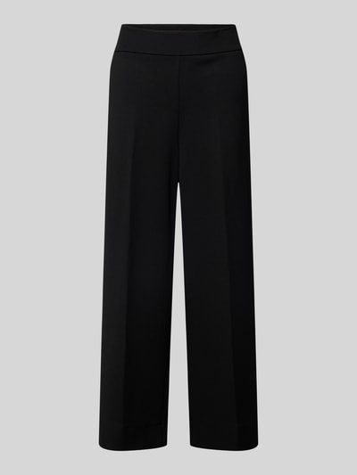 Peek & Cloppenburg OPUSWide Leg Stoffhose mit Bügelfalten Modell 'Misha city' in black Muttertagsangebot