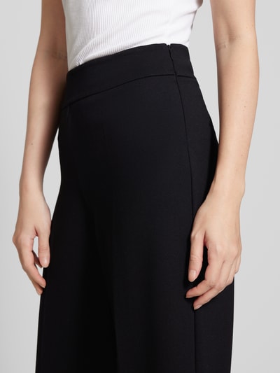Peek & Cloppenburg OPUSWide Leg Stoffhose mit Bügelfalten Modell 'Misha city' in black Muttertagsangebot