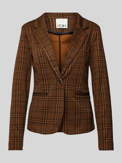 Peek & Cloppenburg ICHIBlazer mit Reverskragen Modell 'KATE' in mittelbraun Lagerräumung
