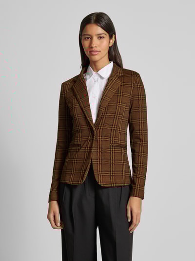 Peek & Cloppenburg ICHIBlazer mit Reverskragen Modell 'KATE' in mittelbraun Lagerräumung