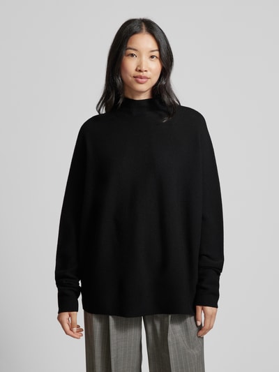Peek & Cloppenburg DrykornStrickpullover aus Schurwolle mit Stehkragen Modell 'LYZA' in black Neueste Mode