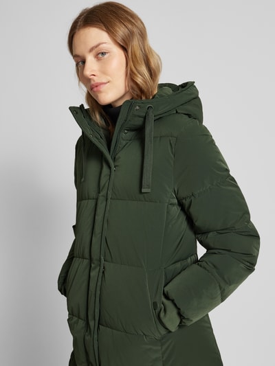 Peek & Cloppenburg Christian Berg Woman SelectionSteppmantel mit Kapuze in dunkelgruen Neuheiten