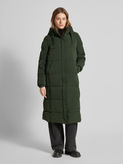 Peek & Cloppenburg Christian Berg Woman SelectionSteppmantel mit Kapuze in dunkelgruen Neuheiten