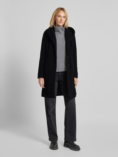 Peek & Cloppenburg Milo CoatsMantel mit Kapuze Modell 'Bella' in black