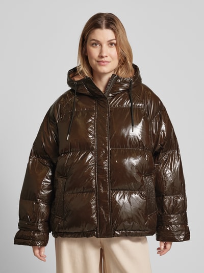 Peek & Cloppenburg LOLLYS LAUNDRYSteppjacke mit Stehkragen Modell 'Sehlby' in khaki Kauf eins, bekomm eins gratis