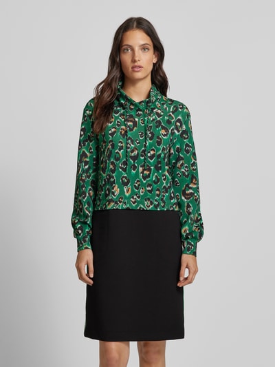 Peek & Cloppenburg Marc CainKnielanges Kleid im Double-Layer-Look in gruen Tägliche Deals