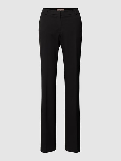 Peek & Cloppenburg Christian Berg Woman SelectionStoffhose mit Bügelfalten in black Begrenzte Freigabe