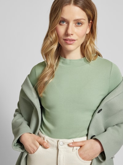 Peek & Cloppenburg Christian Berg WomanLongsleeve mit Turtleneck in schilf Letzte 3 Tage