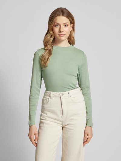 Peek & Cloppenburg Christian Berg WomanLongsleeve mit Turtleneck in schilf Letzte 3 Tage