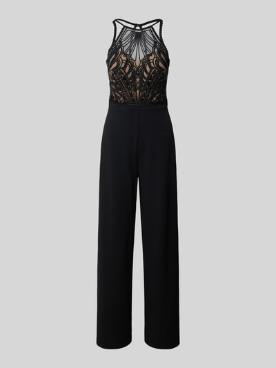 Peek & Cloppenburg LipsyJumpsuit mit Spitzenbesatz in black Bis zu 60% Rabatt