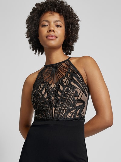 Peek & Cloppenburg LipsyJumpsuit mit Spitzenbesatz in black Bis zu 60% Rabatt