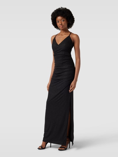 Peek & Cloppenburg Jake*s CocktailAbendkleid in Wickel-Optik in black