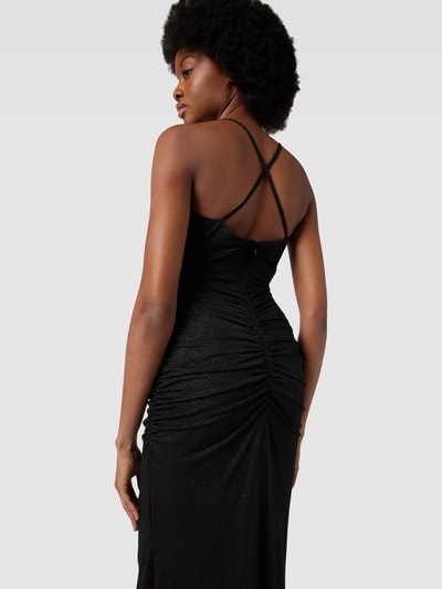 Peek & Cloppenburg Jake*s CocktailAbendkleid in Wickel-Optik in black Bis zu 65% Rabatt