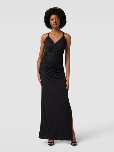 Peek & Cloppenburg Jake*s CocktailAbendkleid in Wickel-Optik in black Bis zu 65% Rabatt
